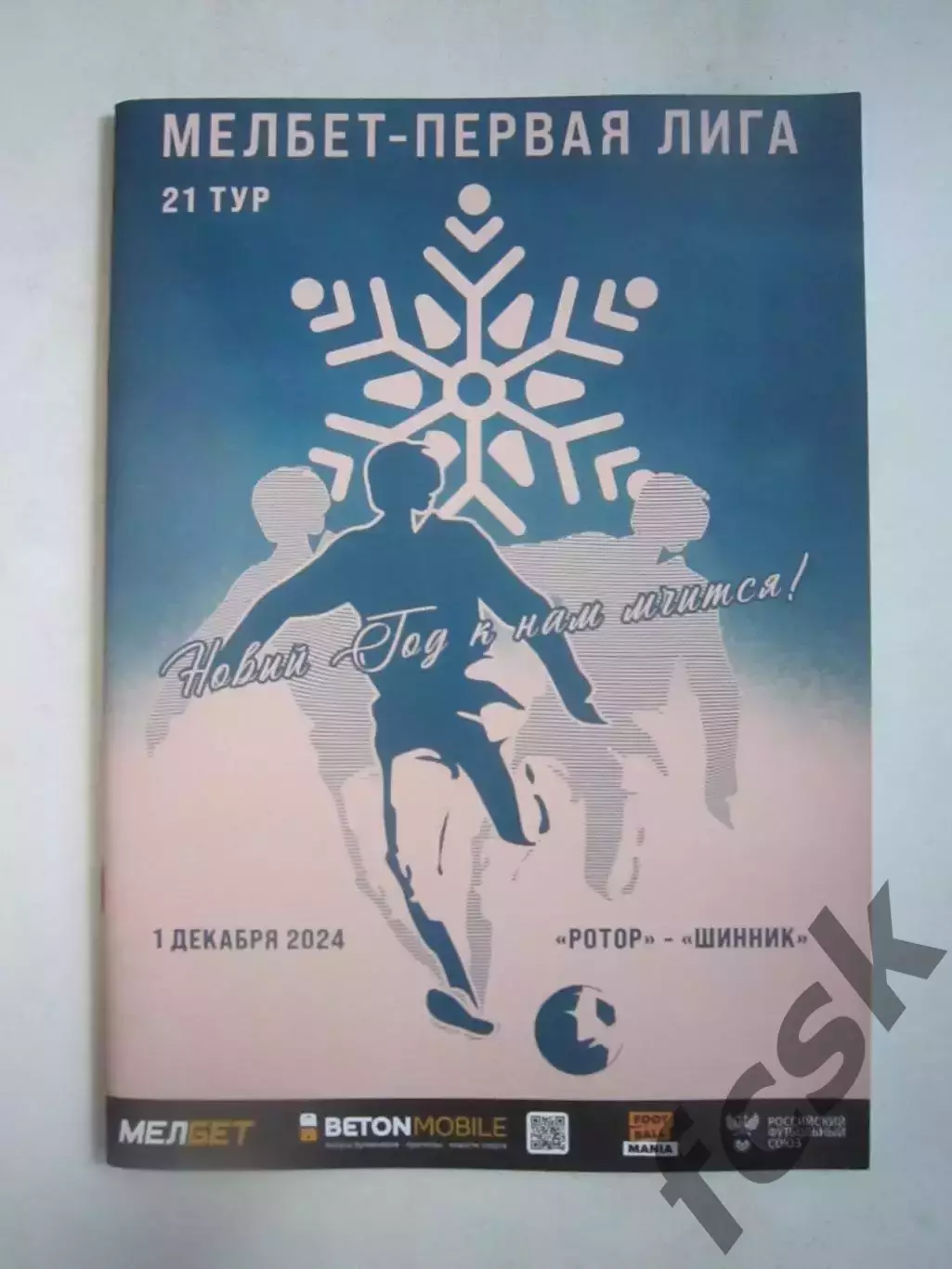 Ротор Волгоград - Шинник Ярославль 01.12.2024