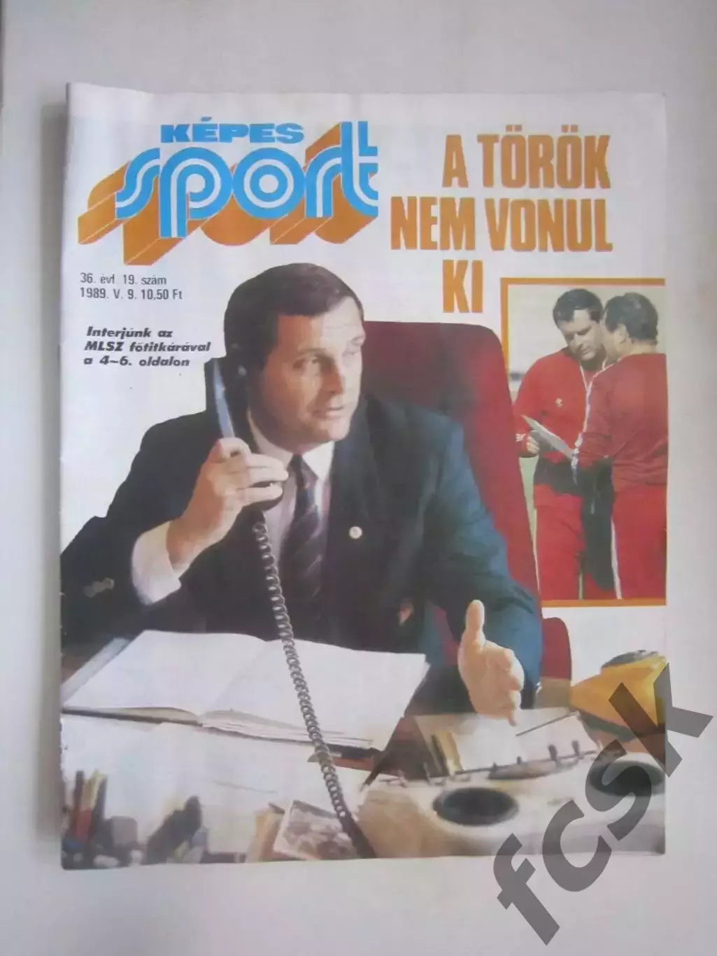 Кепеш спорт Венгрия № 36 1989 (Ч)