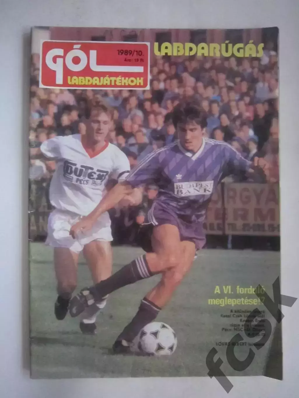 Лабдаругаш Венгрия № 10 1989 (Ч)