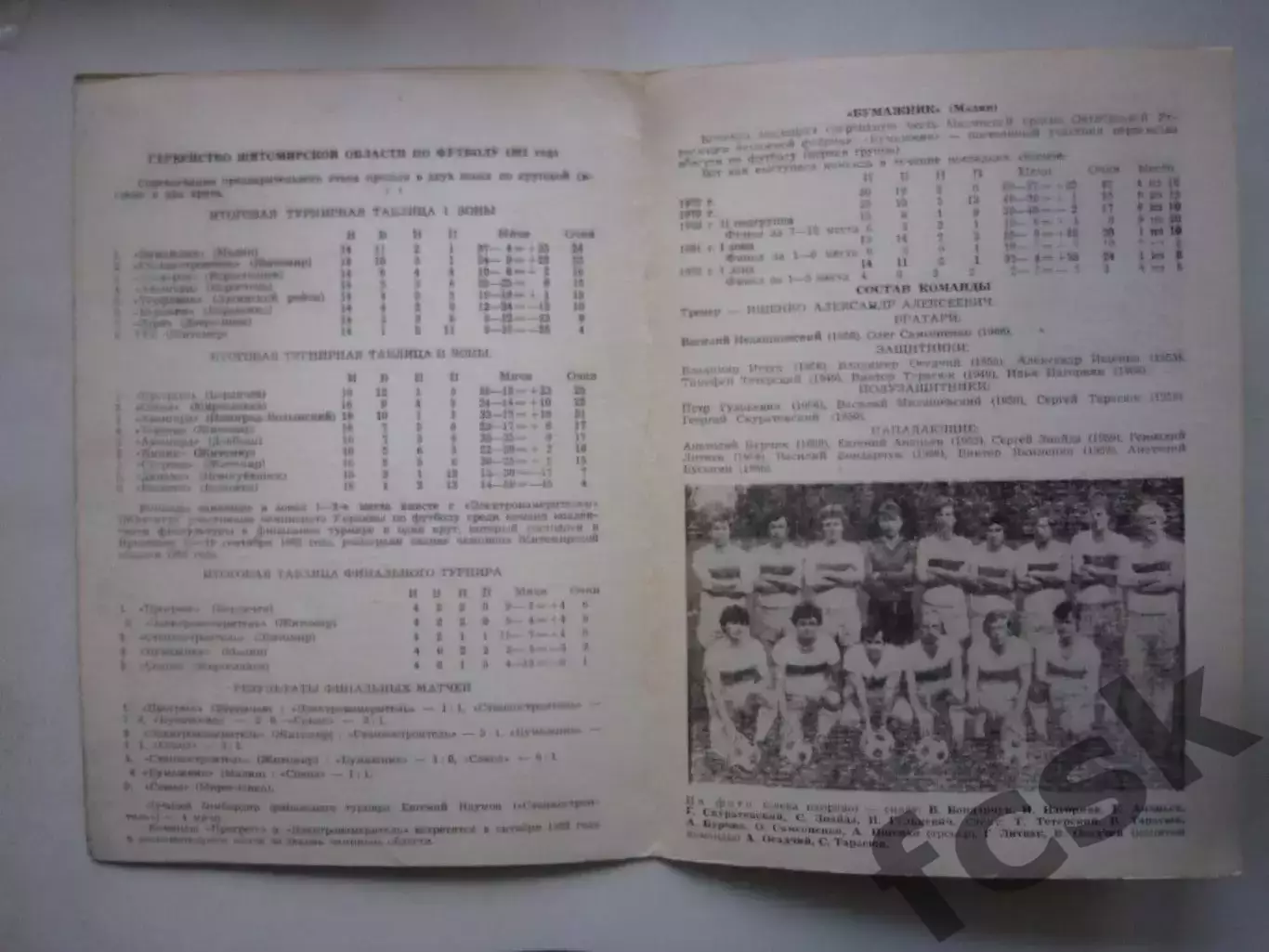 Бумажник Малин / Житомир 1982 (Ч) 1