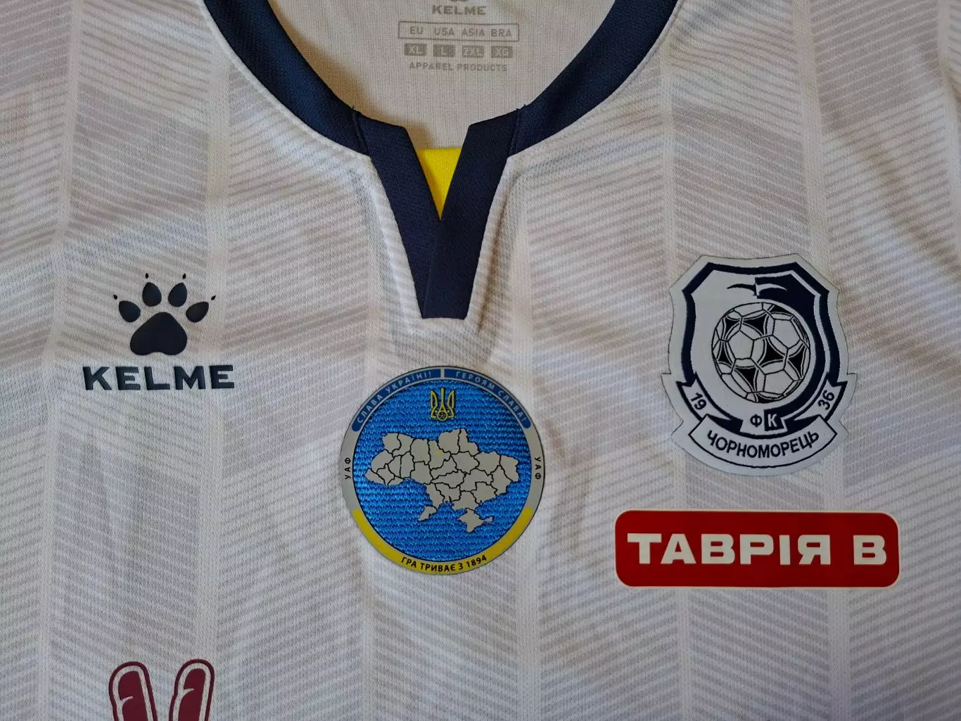 Футболка футбольна Чорноморець Одеса football shirt Chornomorets Odesa 3