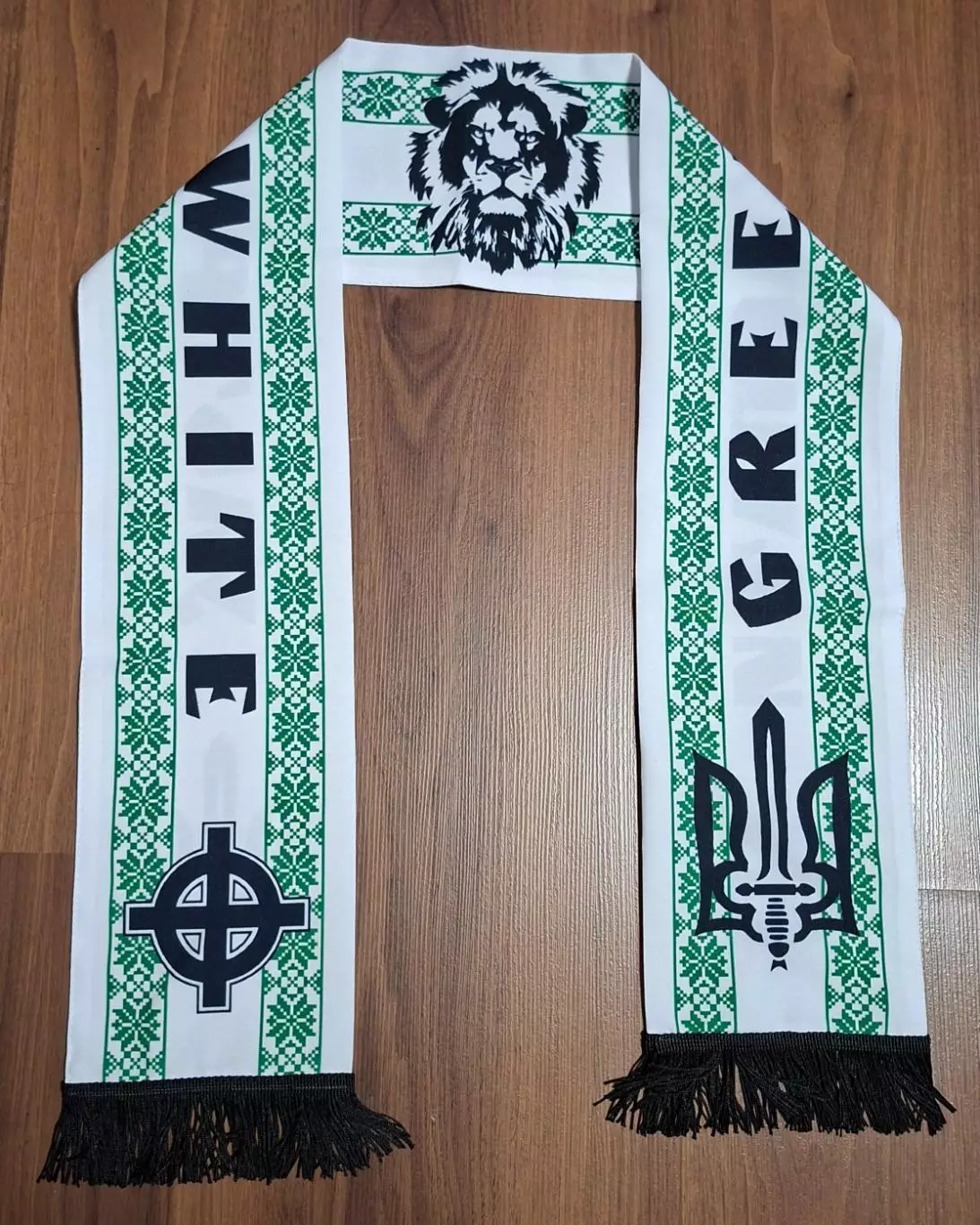 шарф футбольний ультрас Карпати Львів Football scarf Ultras Karpaty Lviv 1