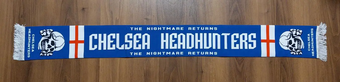шарф футбольный Челси ЛондонFootball scarf Chelsea London Headhunters !!!! 1
