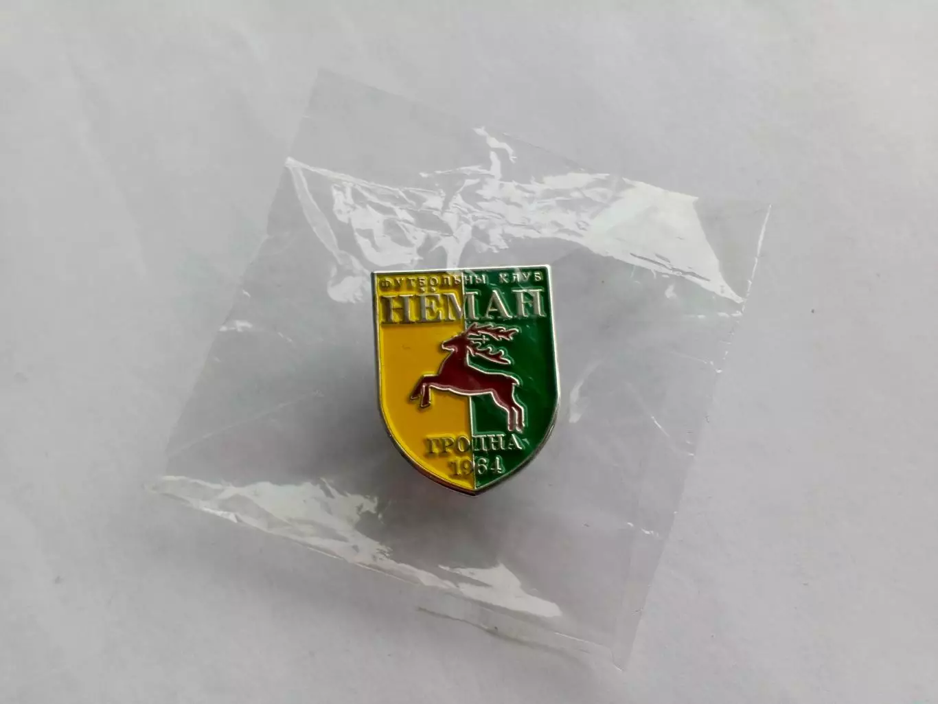 Значок ФК Неман (г. Гродно, р. Белорусь)