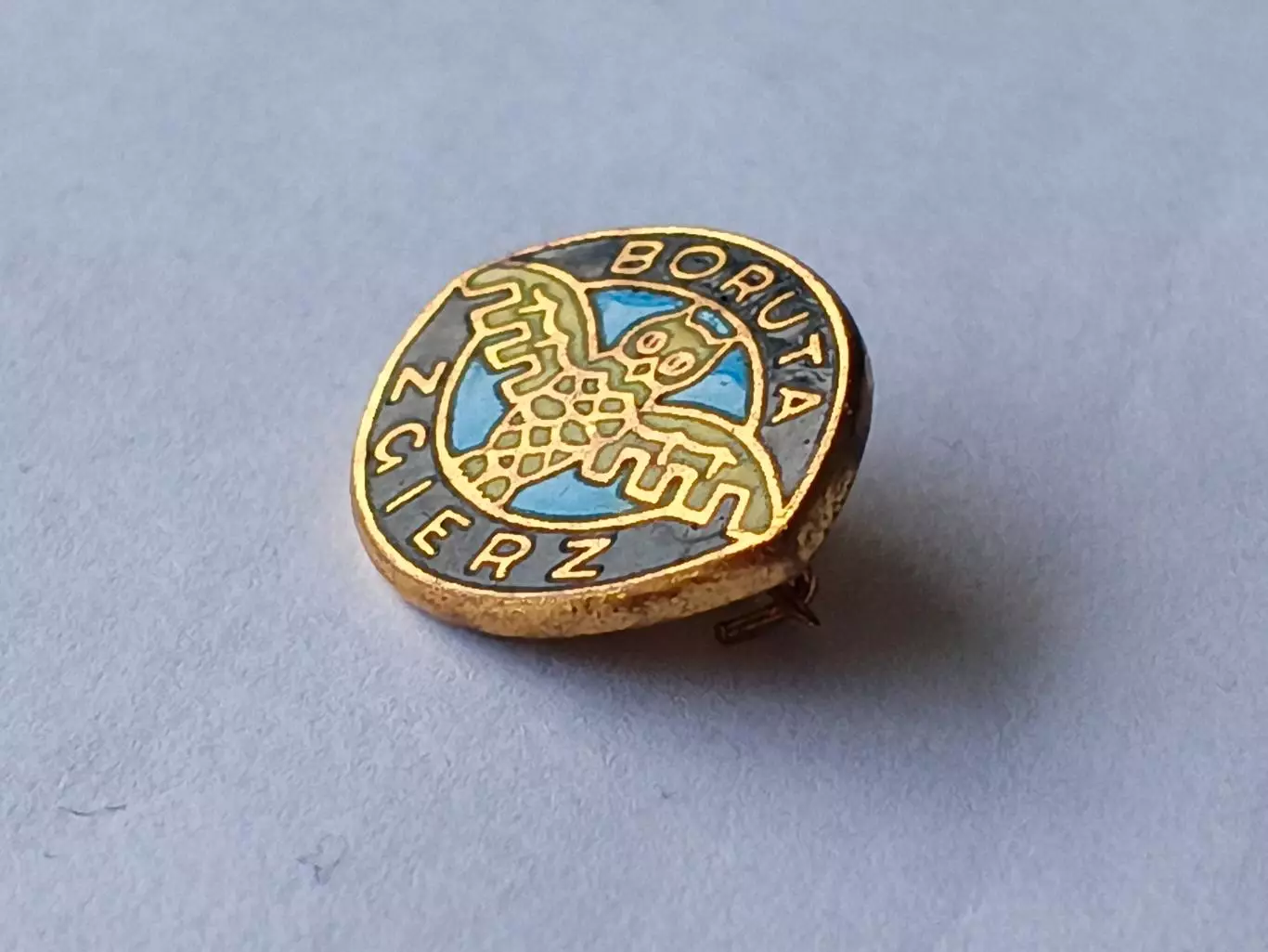 Значок футбольный клуб ФК Борута (г. Здеж, Польша) 2