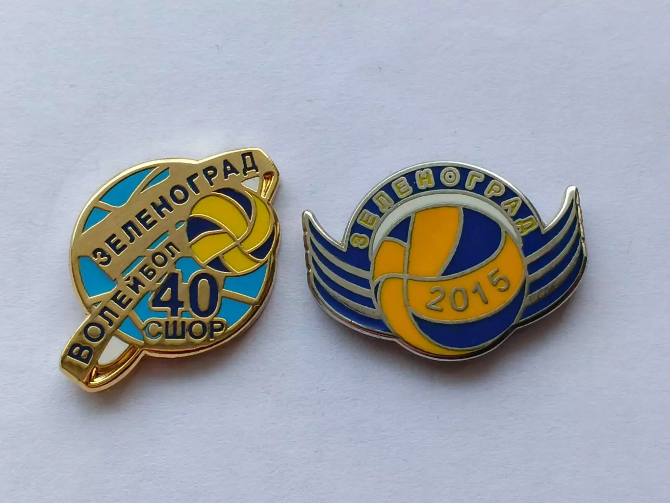 Лот 2 значка волейбол Зеленоград