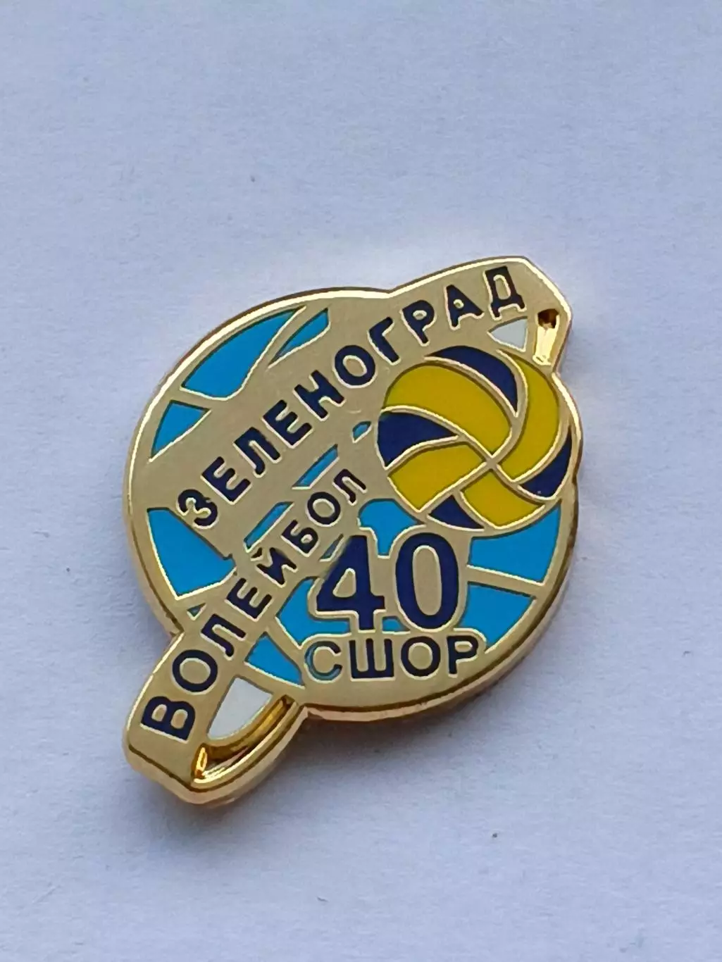 Лот 2 значка волейбол Зеленоград 1