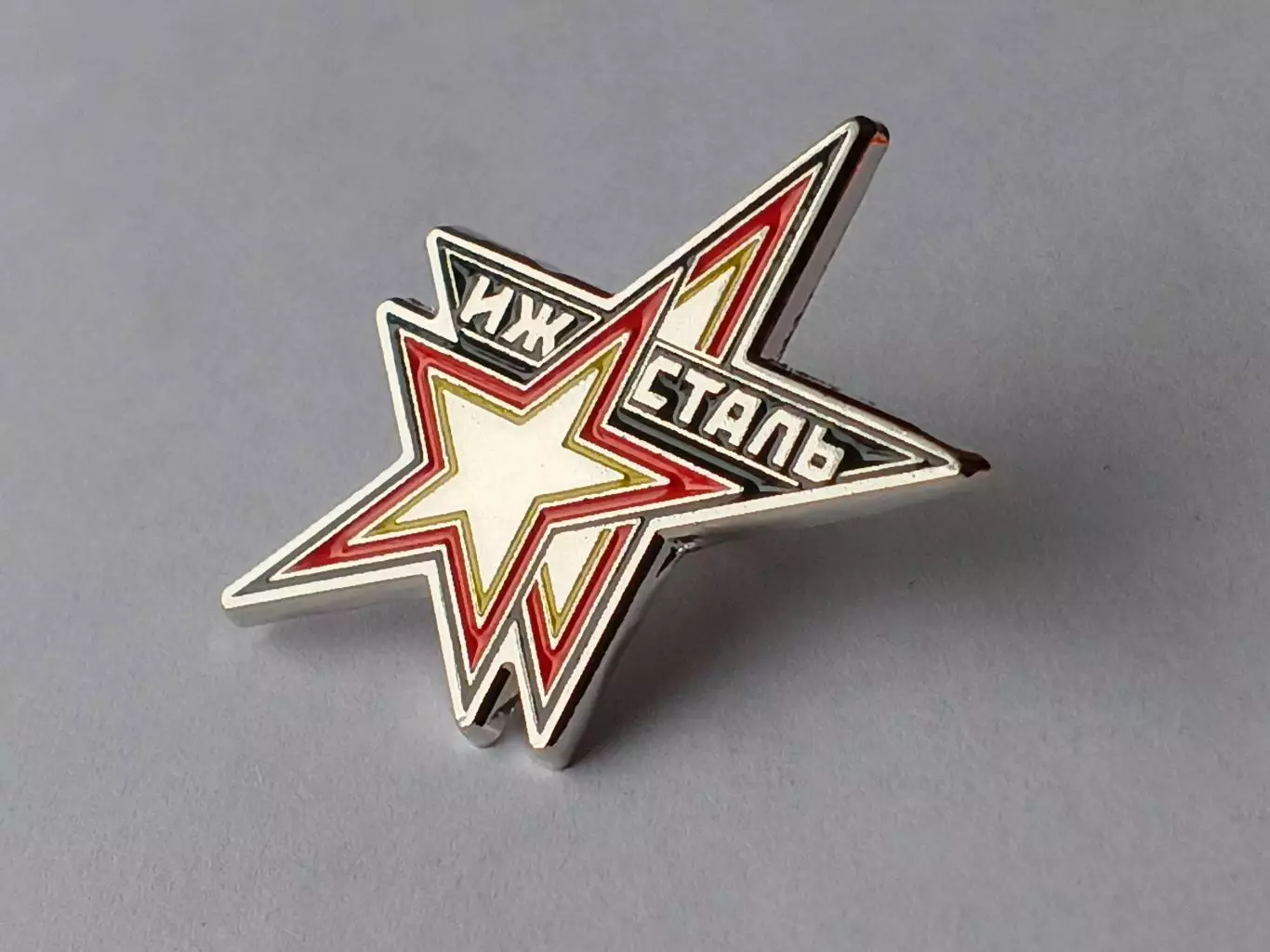 Значок хоккейный клуб ХК Ижсталь 2