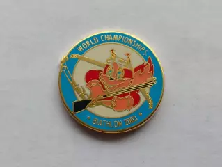 Значок Чемпионат Мира по Биатлону 2003 г