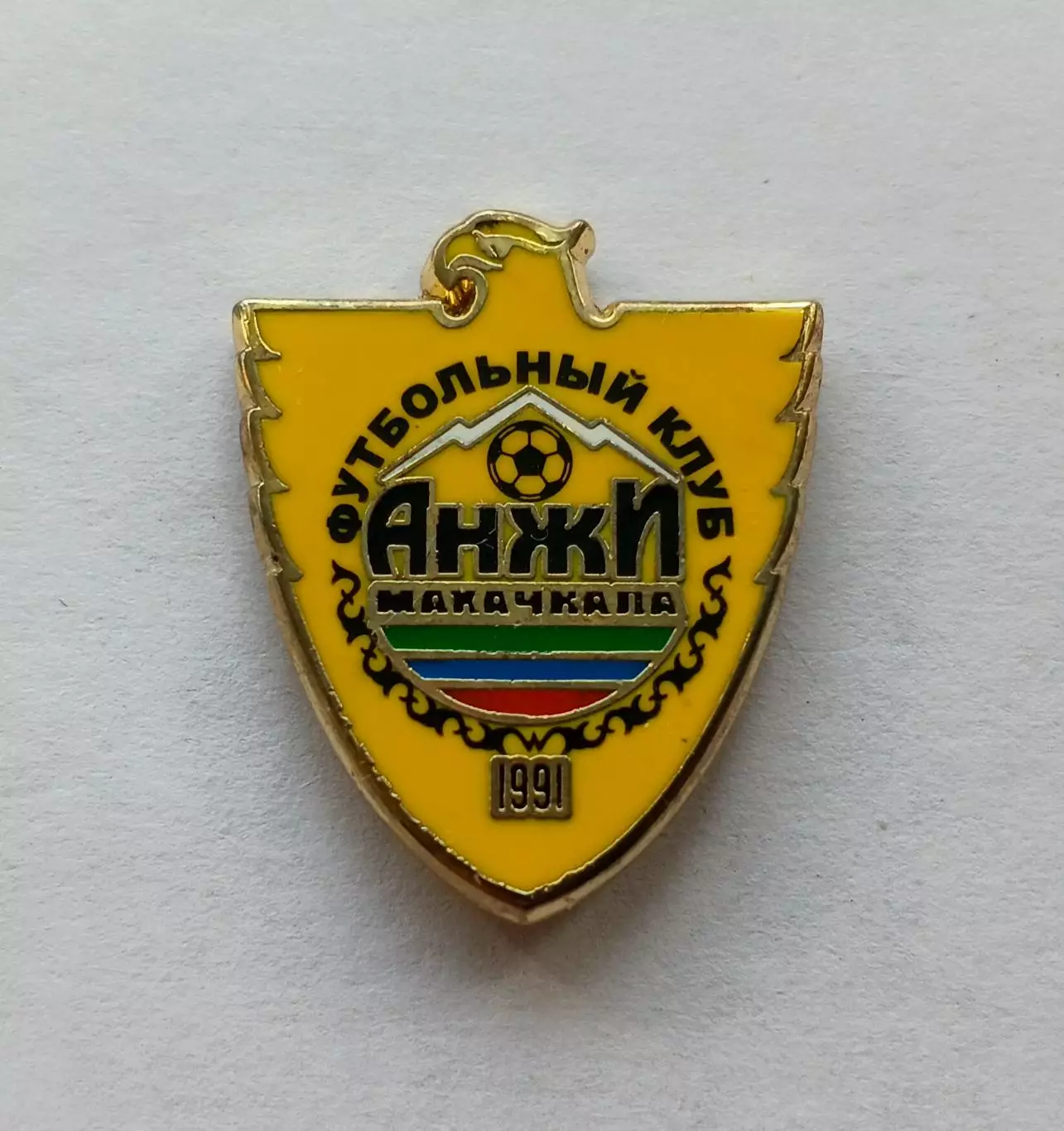 Значок футбольный клуб ФК Анжи