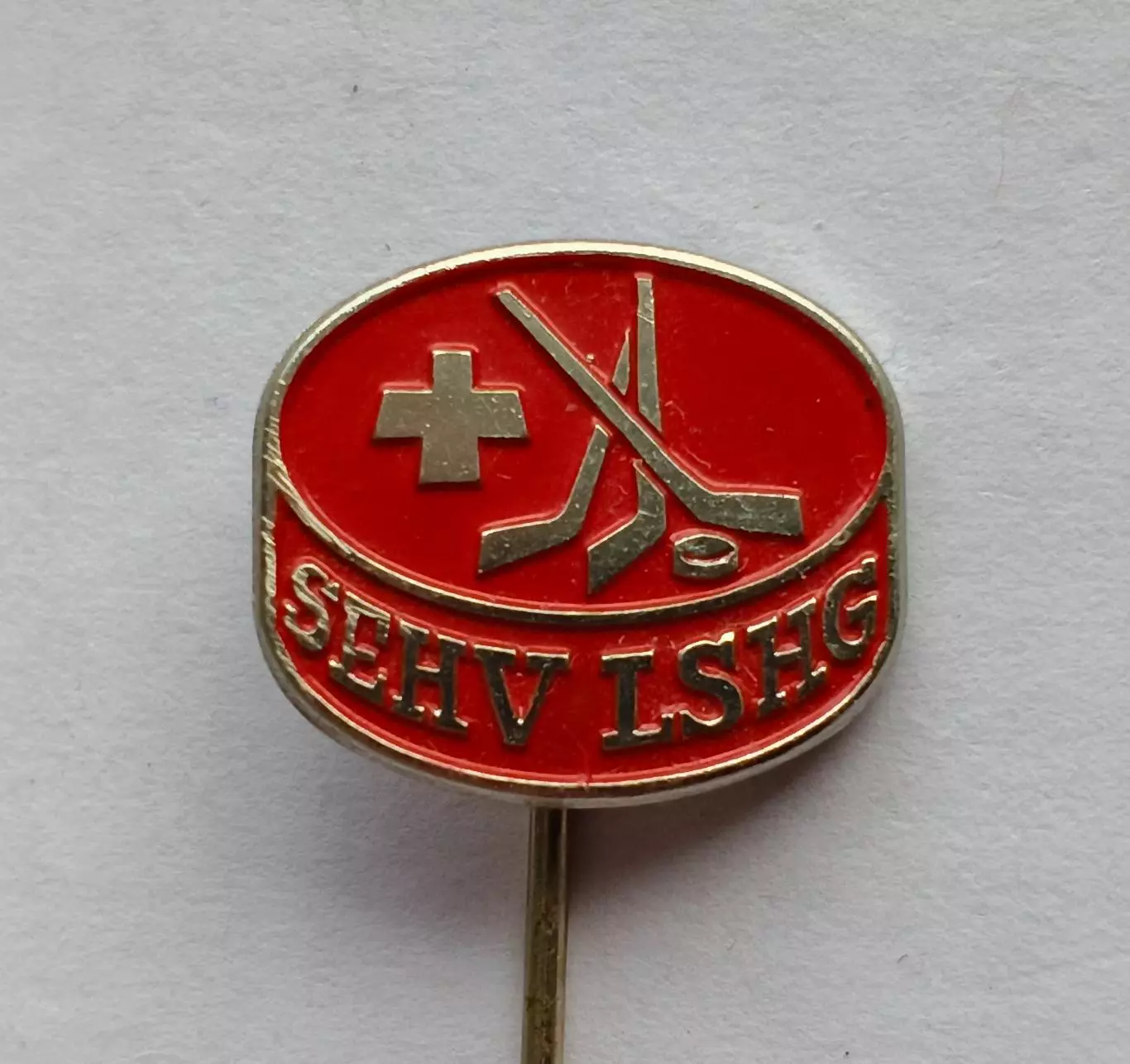 Лот 2 значка Швейцарская Федерация Хоккея 2