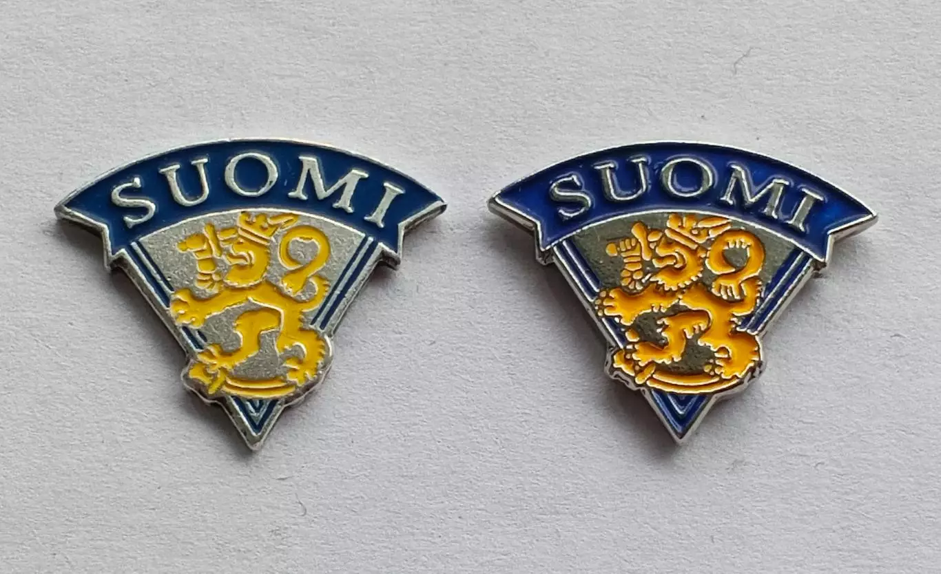 Лот 2 значка Финский Хоккейный Союз