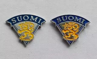 Лот 2 значка Финский Хоккейный Союз