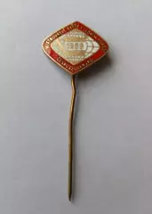 Значок Чемпионат Мира по Хоккею - Чехословакия 1959 г.