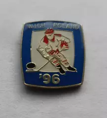 Значок хоккей Польша