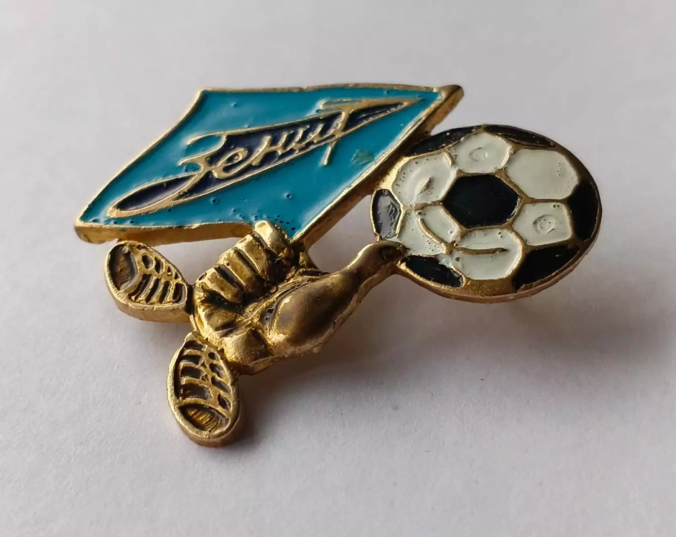 Значок футбольный клуб ФК Зенит 1