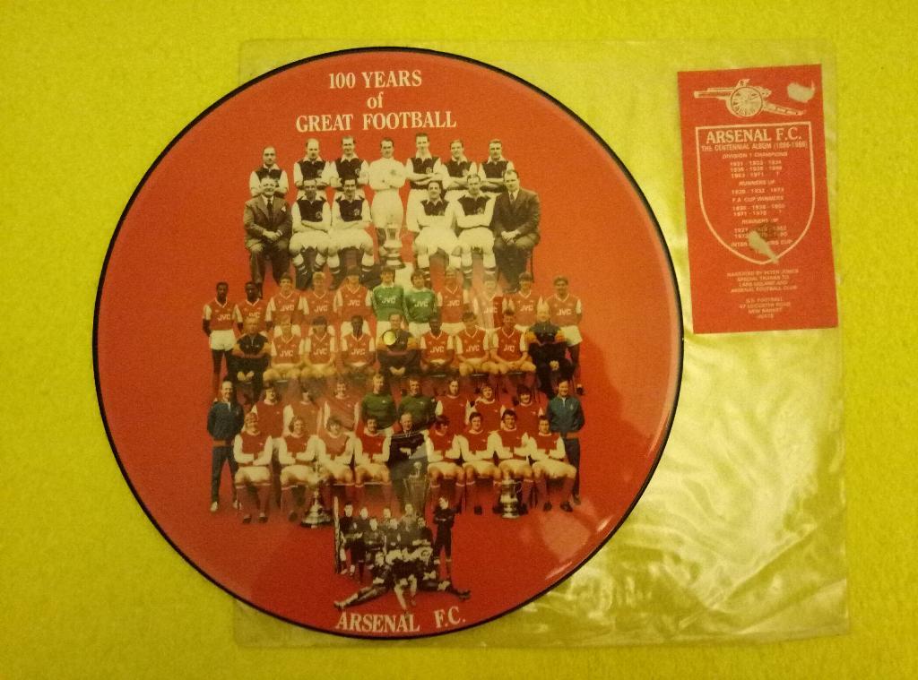 Виниловая пластинка FC ARSENAL (1886-1986) LP