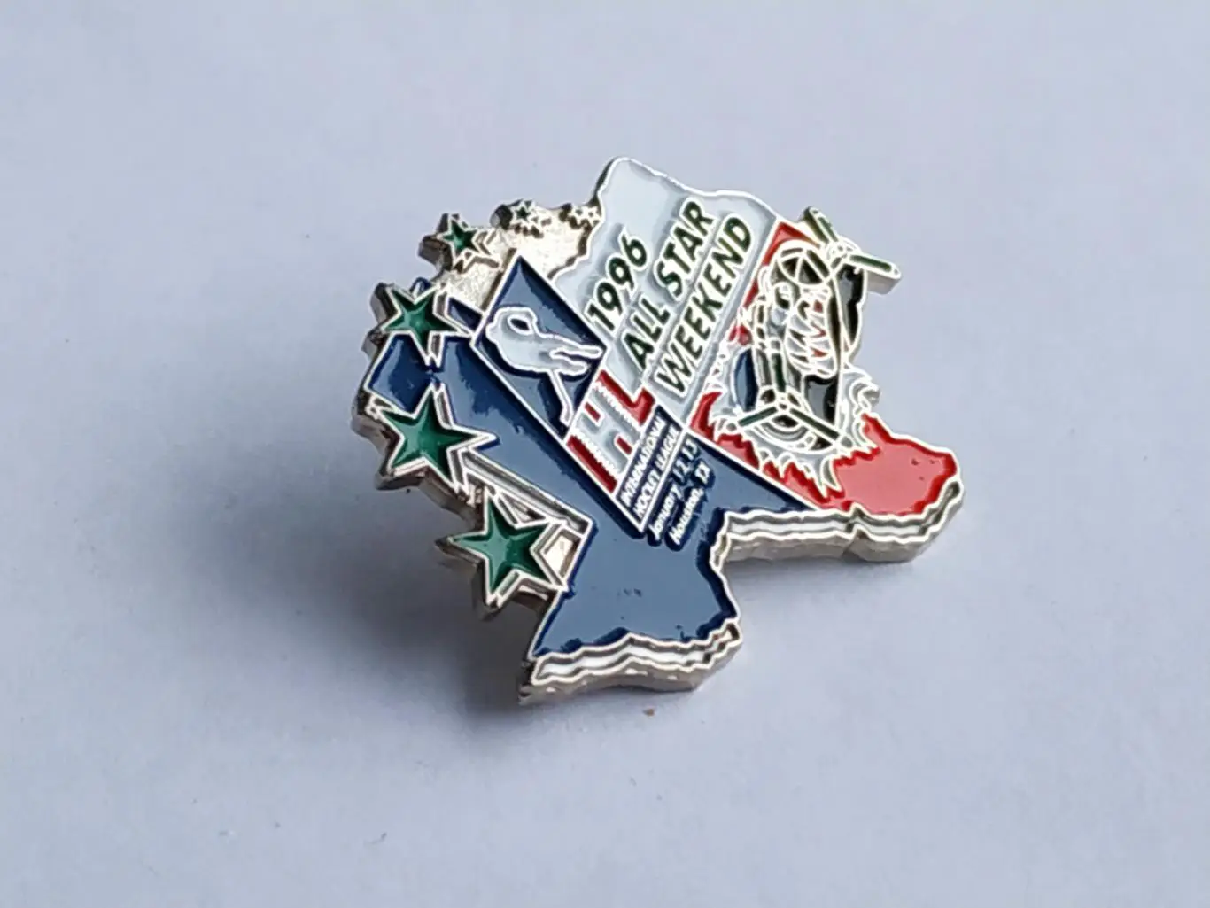 Лот значок хоккей Матч Звёзд НХЛ 1996 год 1
