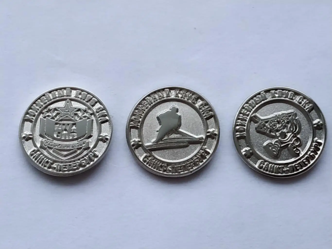 Лот 3 значка хоккейный клуб ХК СКА (г.Санкт-Петербург) 4
