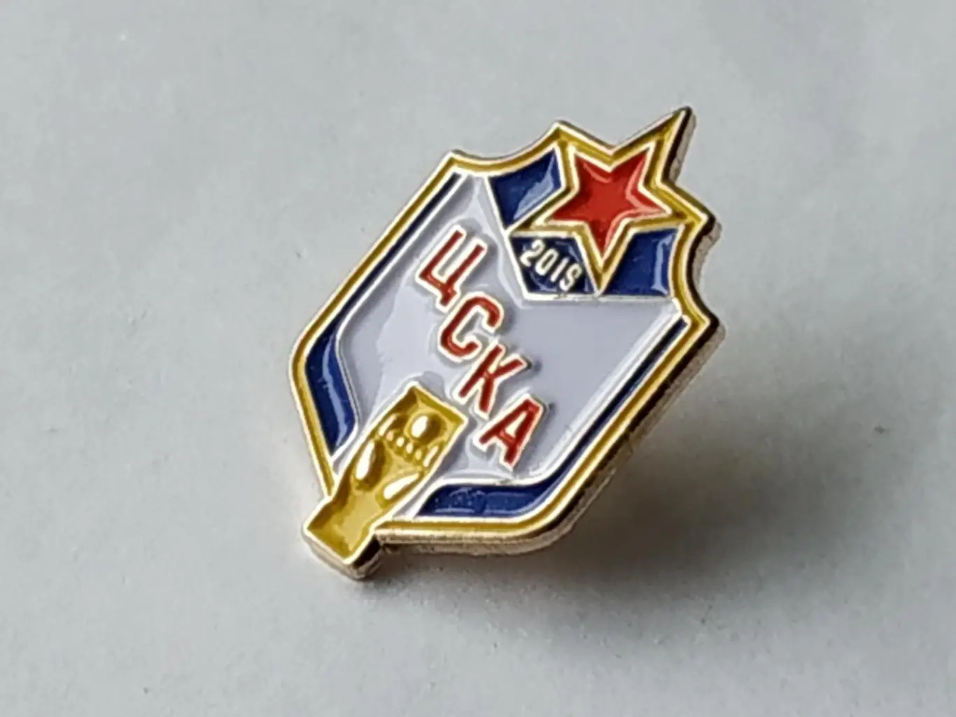 Значок хоккейный клуб ХК ЦСКА 1