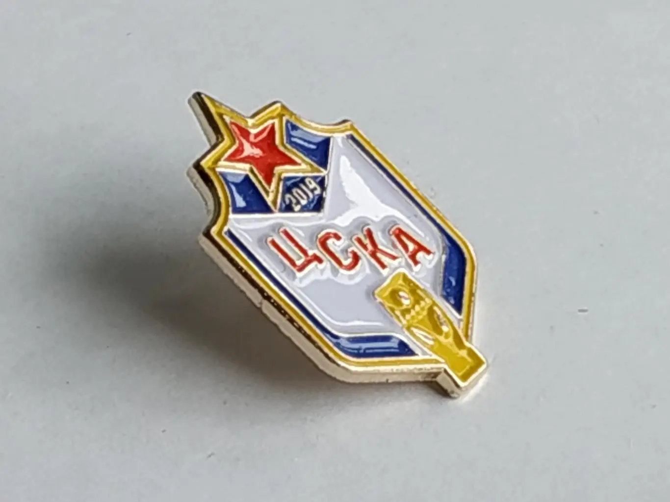 Значок хоккейный клуб ХК ЦСКА 2