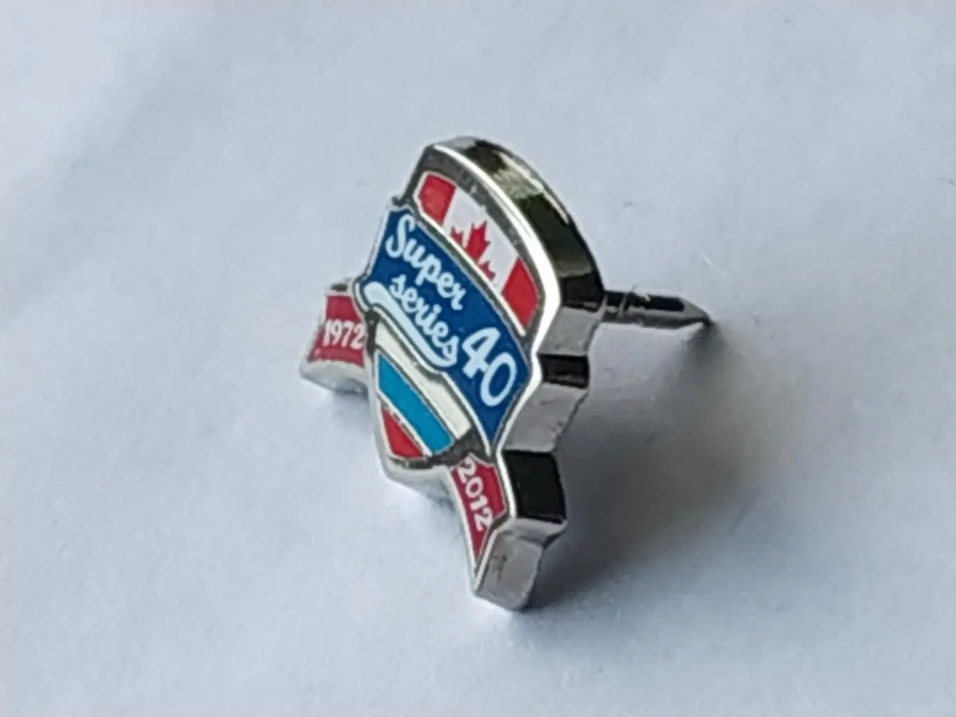 Значок хоккей 40 лет серии СССР-Канада 1972-2012 гг. 2