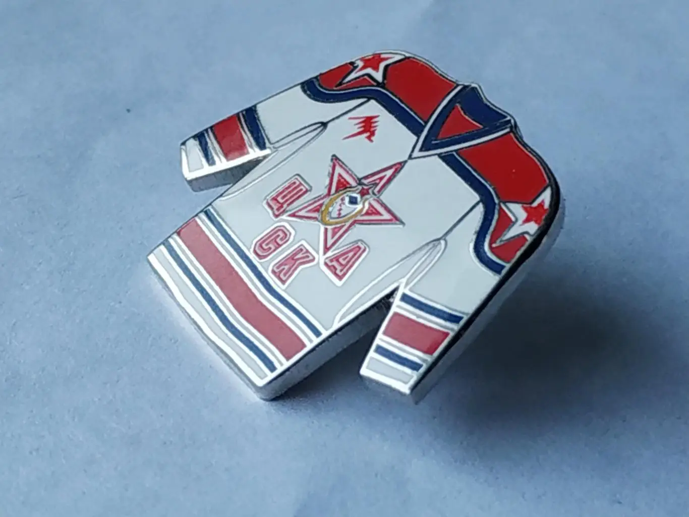 Лот 2 значка форма хоккейный клуб ХК ЦСКА 2