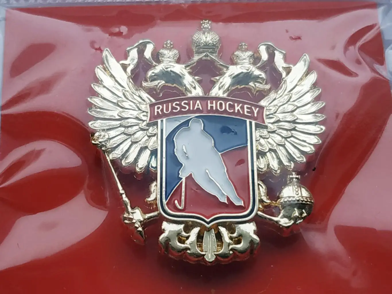 Значок логотип Хоккей России 1