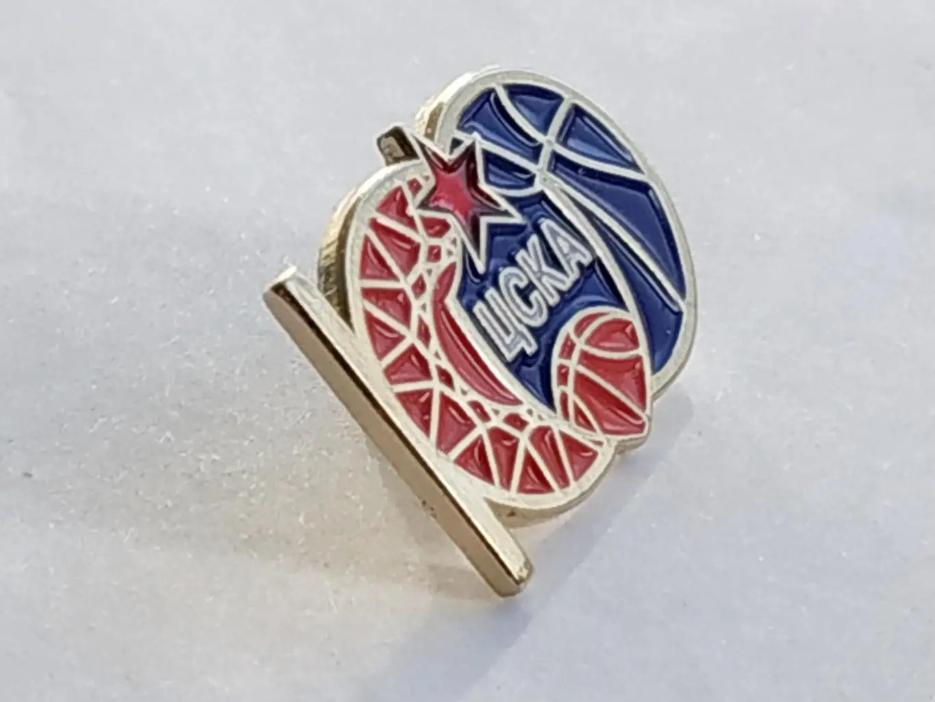 Значок баскетбольный клуб БК ЦСКА 1