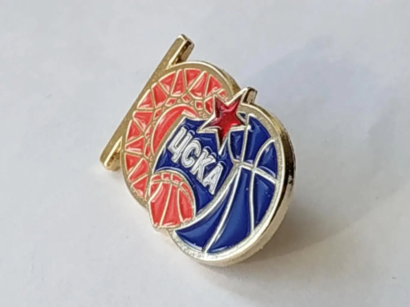 Значок баскетбольный клуб БК ЦСКА 2