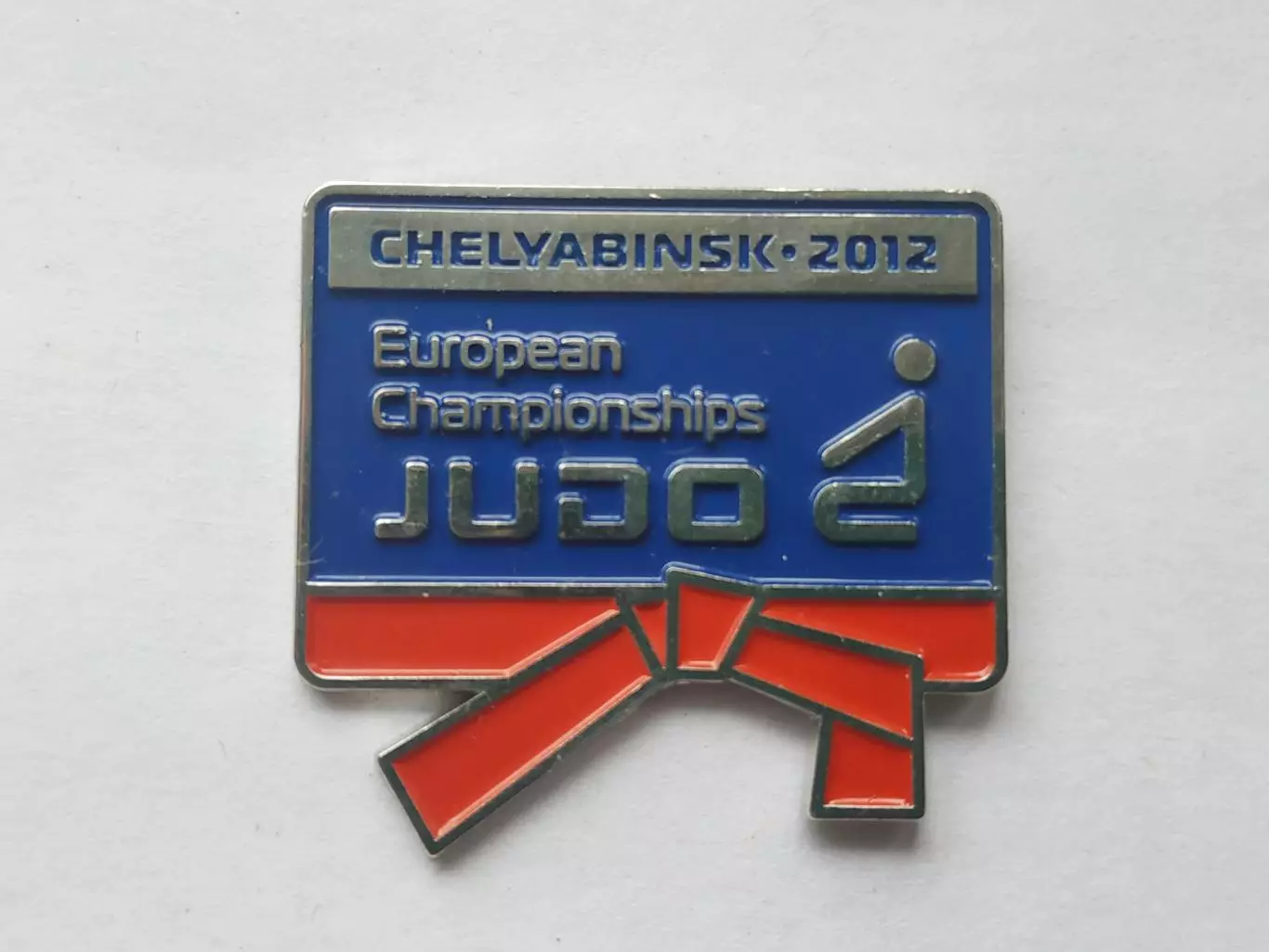 Значок Чемпионат Европы по дзюдо - Челябинск 2012