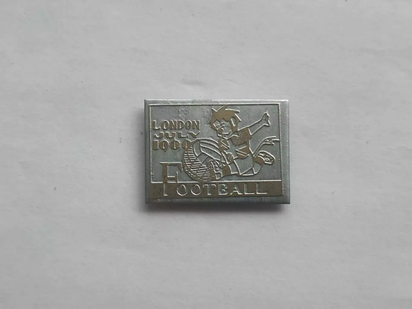 Значок ЧМ по футболу 1966 г