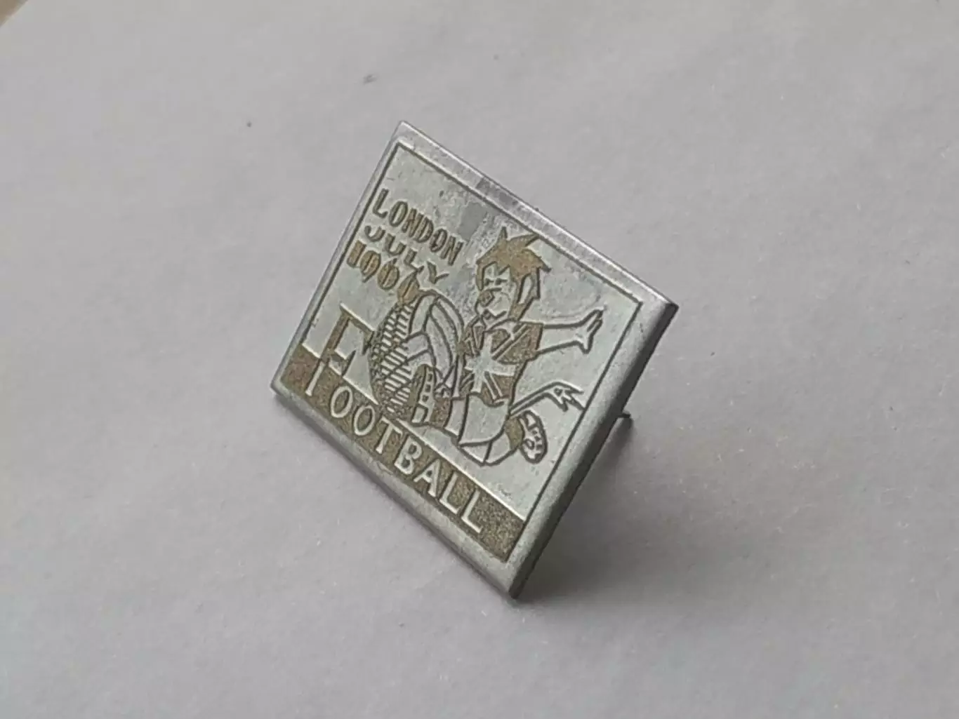 Значок ЧМ по футболу 1966 г 1