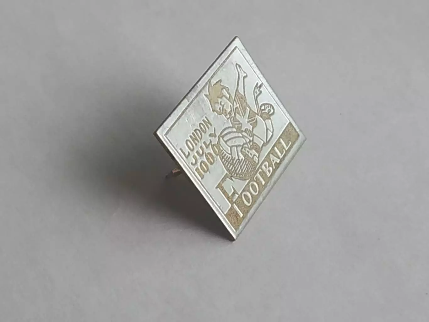 Значок ЧМ по футболу 1966 г 2