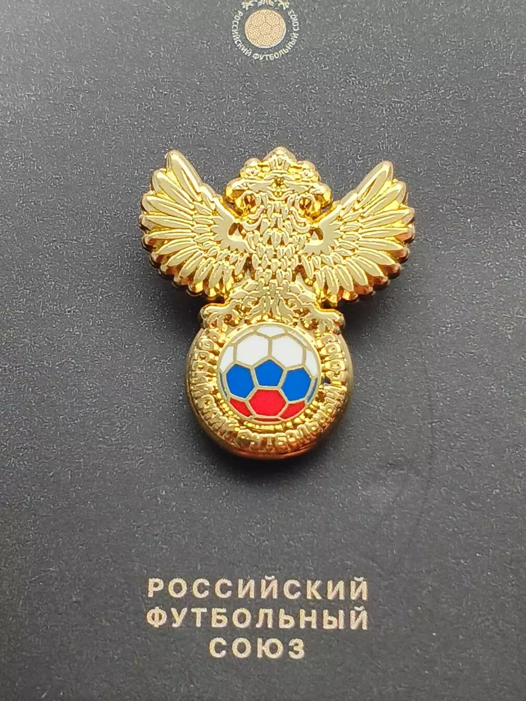 Лот 2 значка Российский Футбольный Союз 1