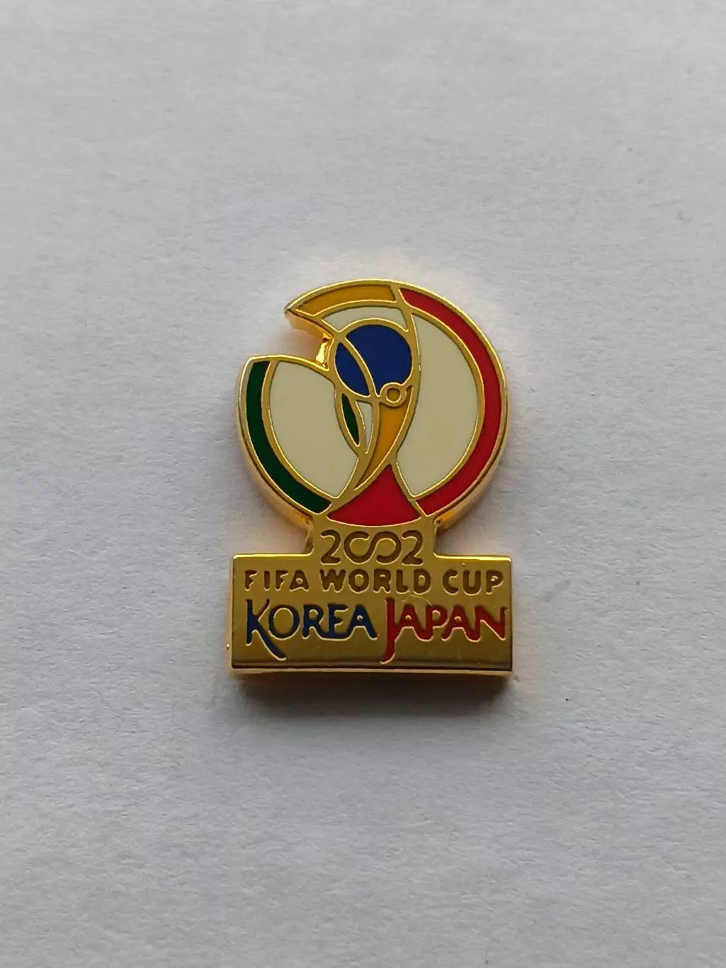 Значок Чемпионат Мира по Футболу -Корея, Япония 2002 г.