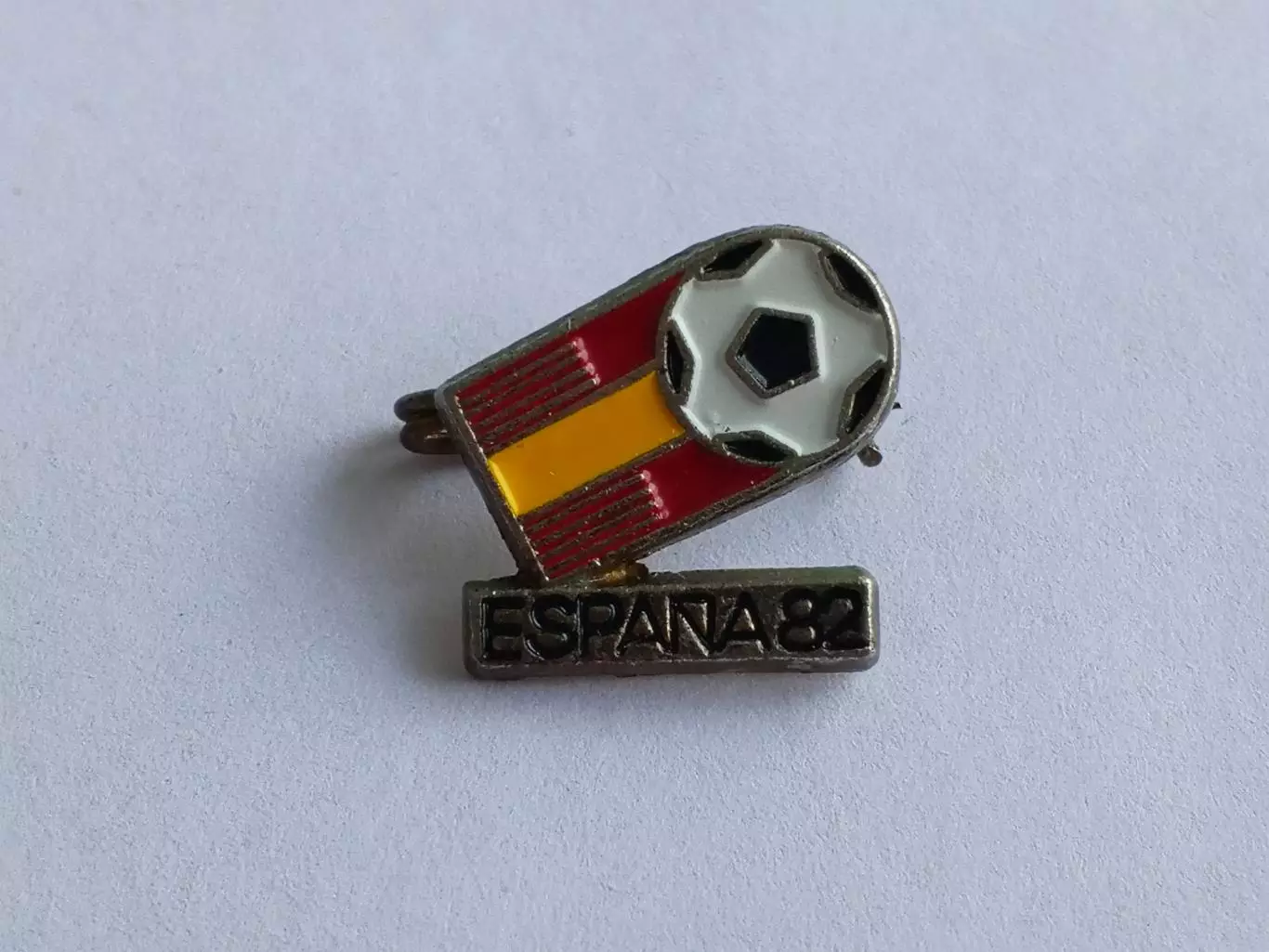 Значок логотип ЧМ по Футболу Испания 82.