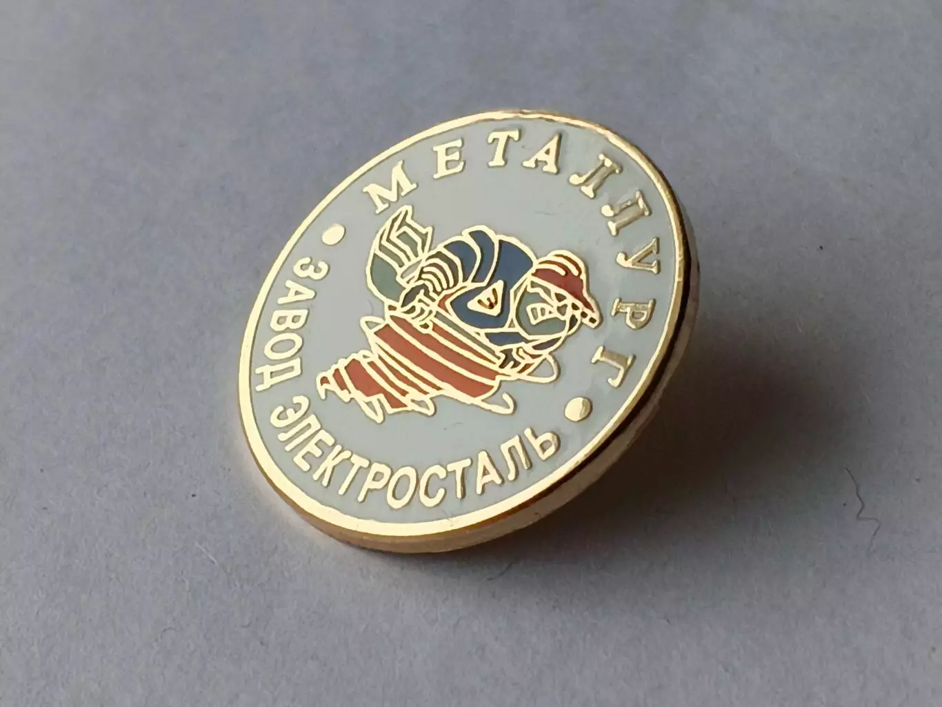 Значок ХК Металлург (Электросталь) 1