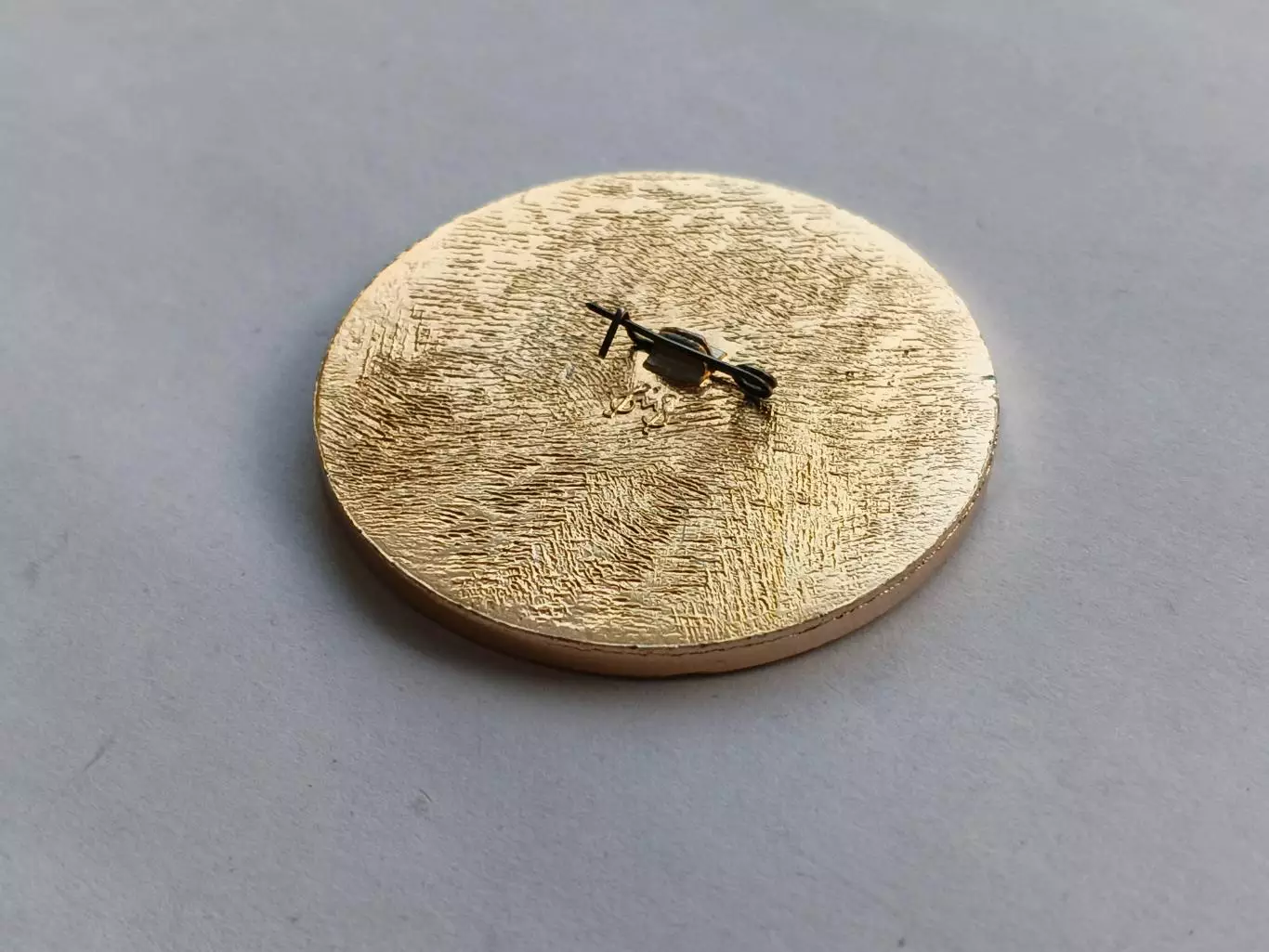 Значок хоккейный клуб с мячом ХК Кузбасс- бенди 2