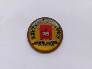 Значок хоккей Прикамья 65 лет