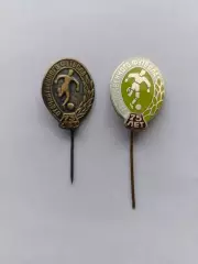 Лот 2 значка 75 лет Отечественному Футболу