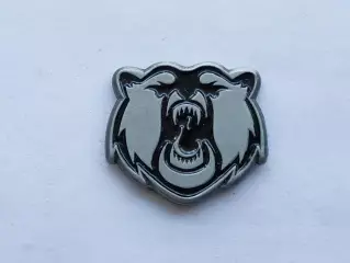 Значок хоккейный клуб МХК Кузнецкие медведи (г.Новокузнецк) - МХЛ