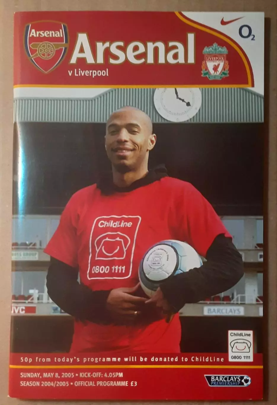 Арсенал /Лондон/ - Ливерпуль 08.05.2005