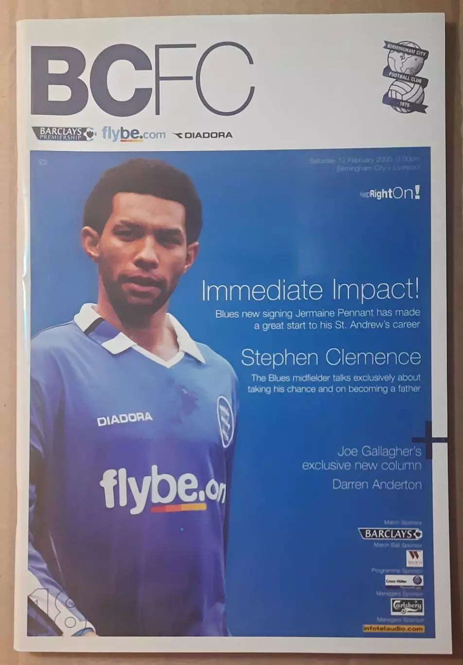 Бирмингем Сити - Ливерпуль 12.02.2005