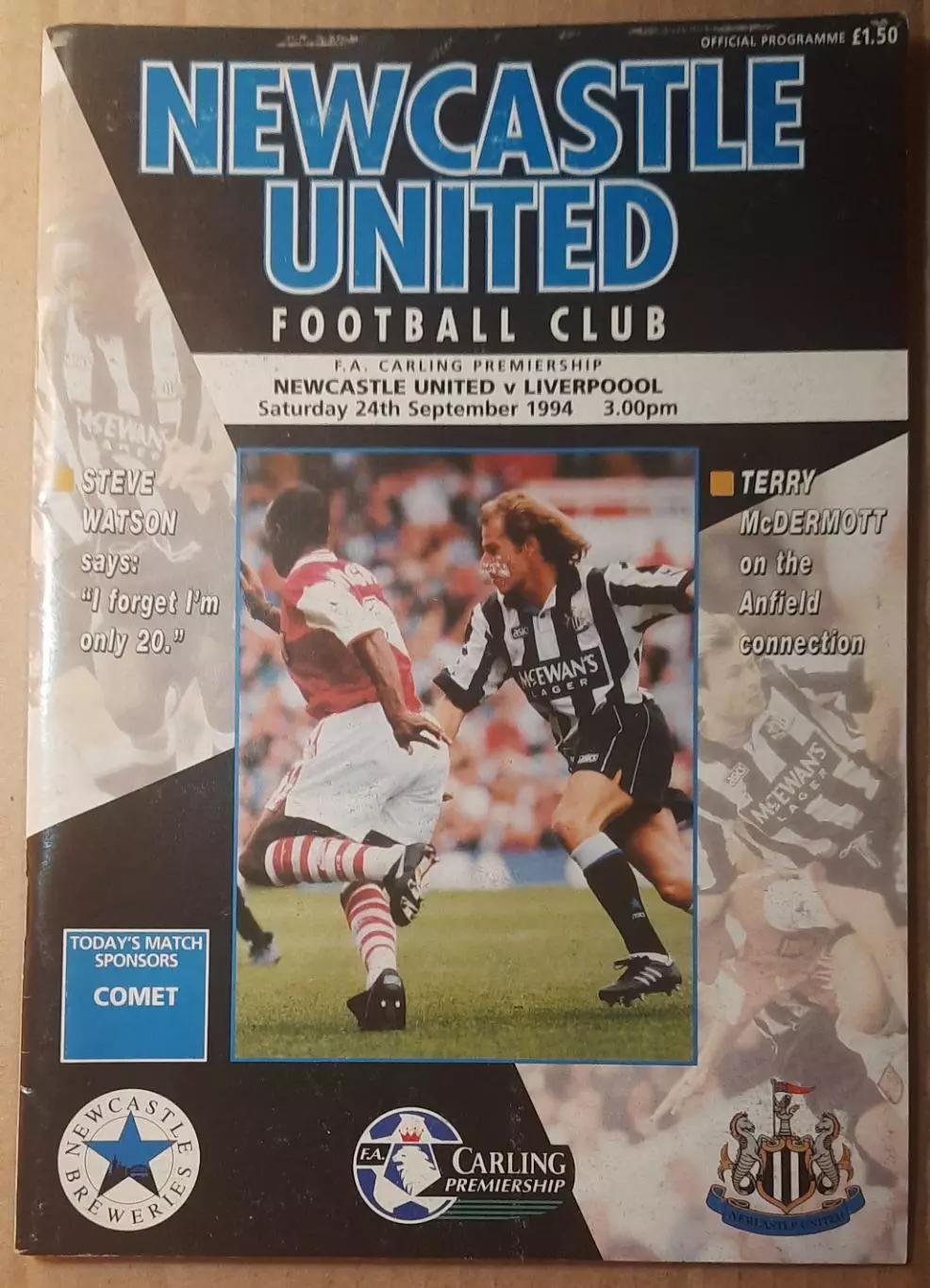Ньюкасл Юнайтед - Ливерпуль 24.09.1994