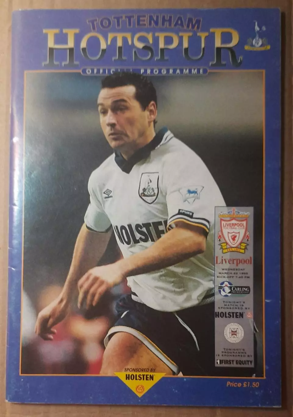 Тоттенхэм Хотспур - Ливерпуль 22.03.1995