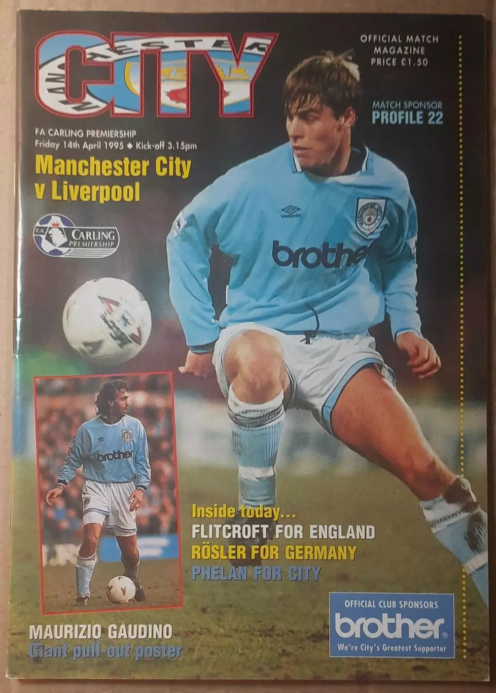 Манчестер Сити - Ливерпуль 14.04.1995