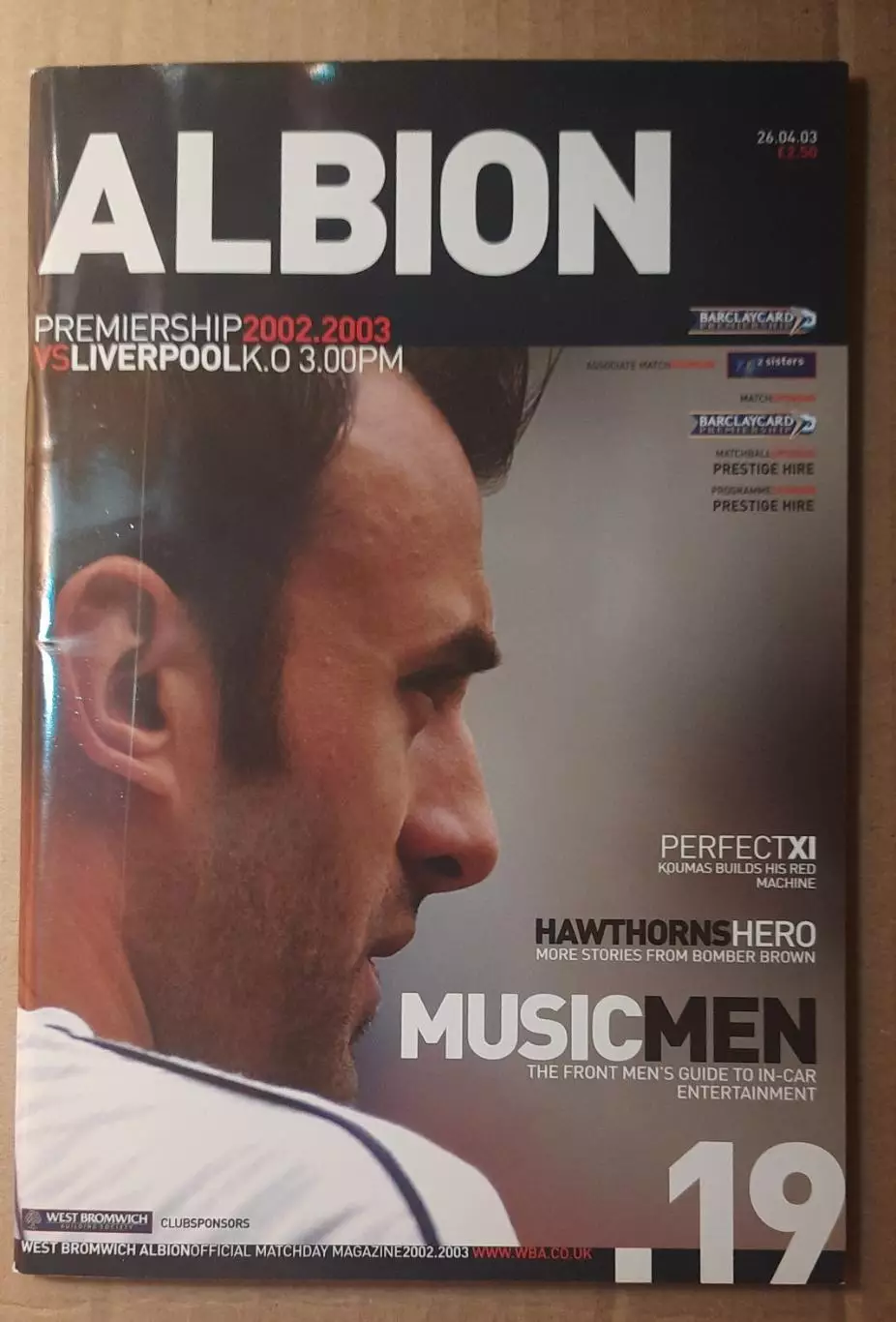 Вест Бромвич Альбион - Ливерпуль 26.04.2003