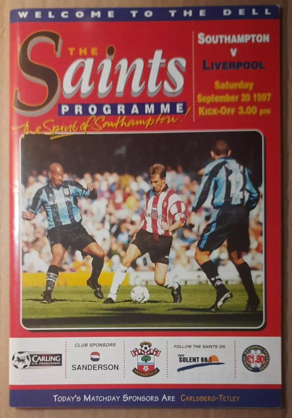 Саутгемптон -Ливерпуль 20.09.1997