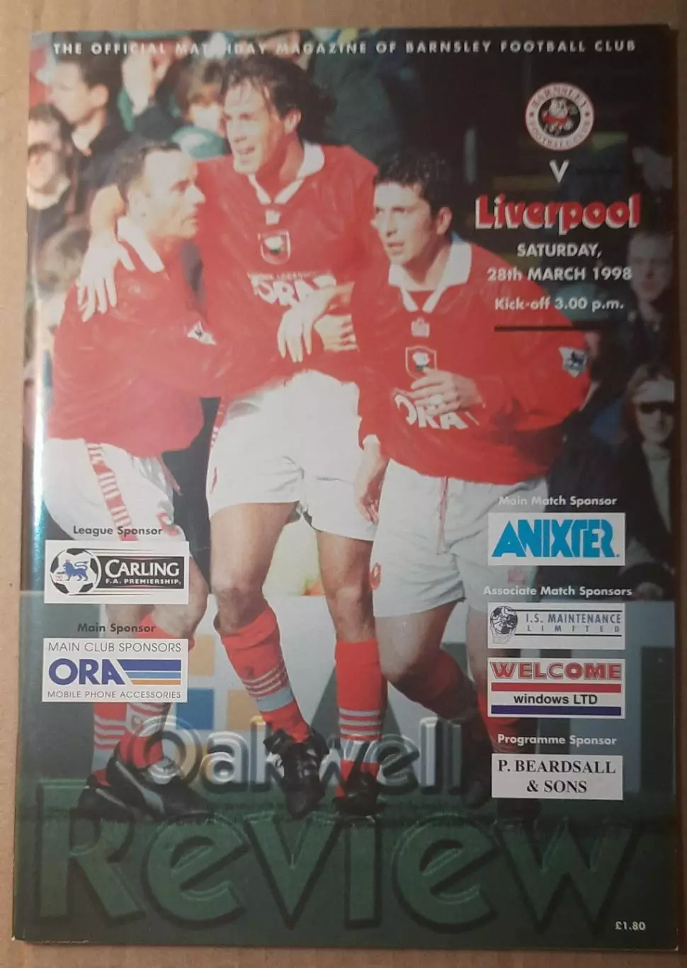 Барнсли - Ливерпуль 28.03.1998